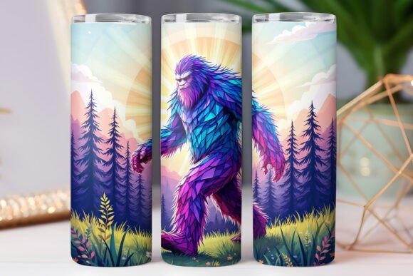 Bigfoot Tumbler Wrap: Graphics & Tumbler Wraps