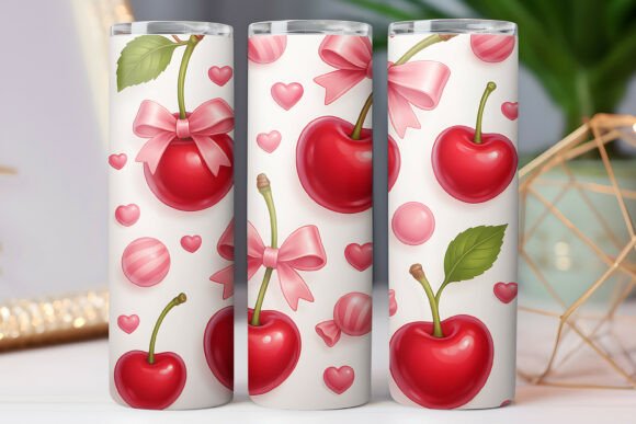 Cherry Fruit Tumbler Wrap: Graphics & Illustrations Review