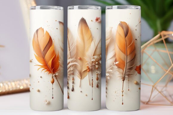 Feather Native American Tumbler Wrap Graphics Review