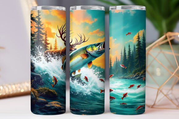 Fishing Tumbler Wrap Hunting Tumbler Png Review
