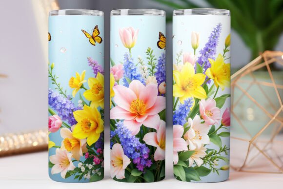 Floral Tumbler Wraps Graphics Review