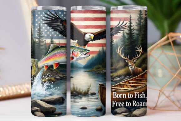 Graphics and Tumbler Wraps: Fishing and Hunting Design Review