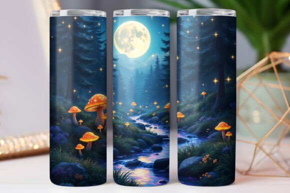 Magical Art Flower Tumbler Wrap Graphics Review