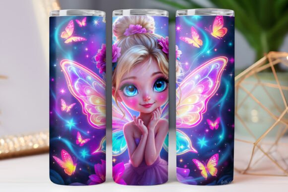 Magical Art Girl Tumbler Wrap 20oz Photo: Graphics & Tumbler Wraps