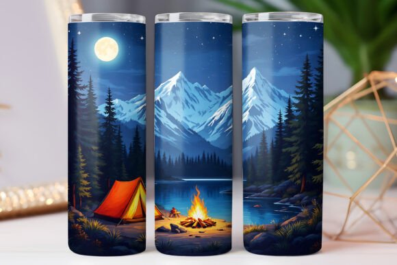 Night Camping Tumbler Wrap Review