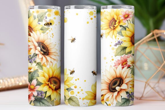 Sunflower Tumbler Wrap Graphics: Designer Review