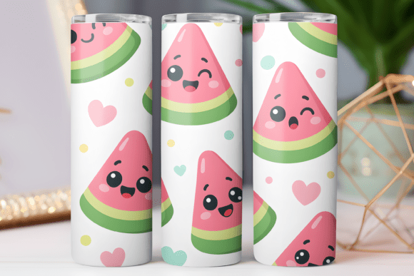 Watermelon Tumbler Wrap: Graphics for Tumbler Wraps