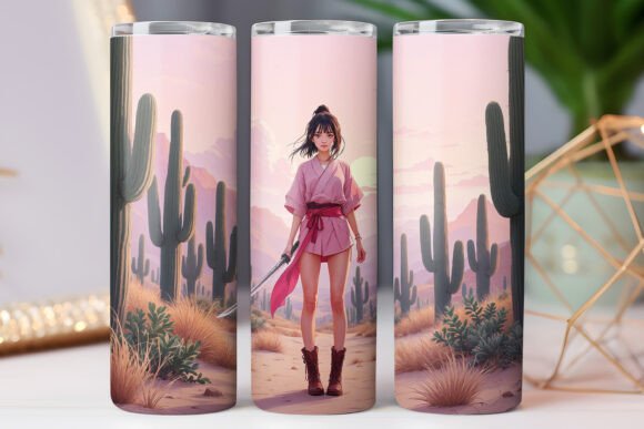 Western Cowboy Desert Girl Tumbler Wrap: A Designer's Review for Real Projects