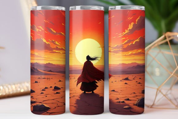 Western Cowboy Japan Tumbler Wrap: Graphics Review