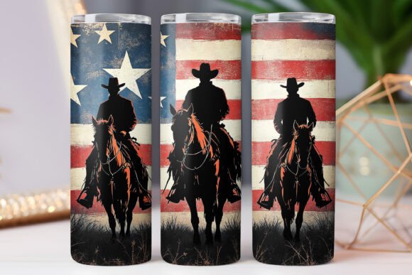Western Cowboy Tumbler Wraps Graphics Review
